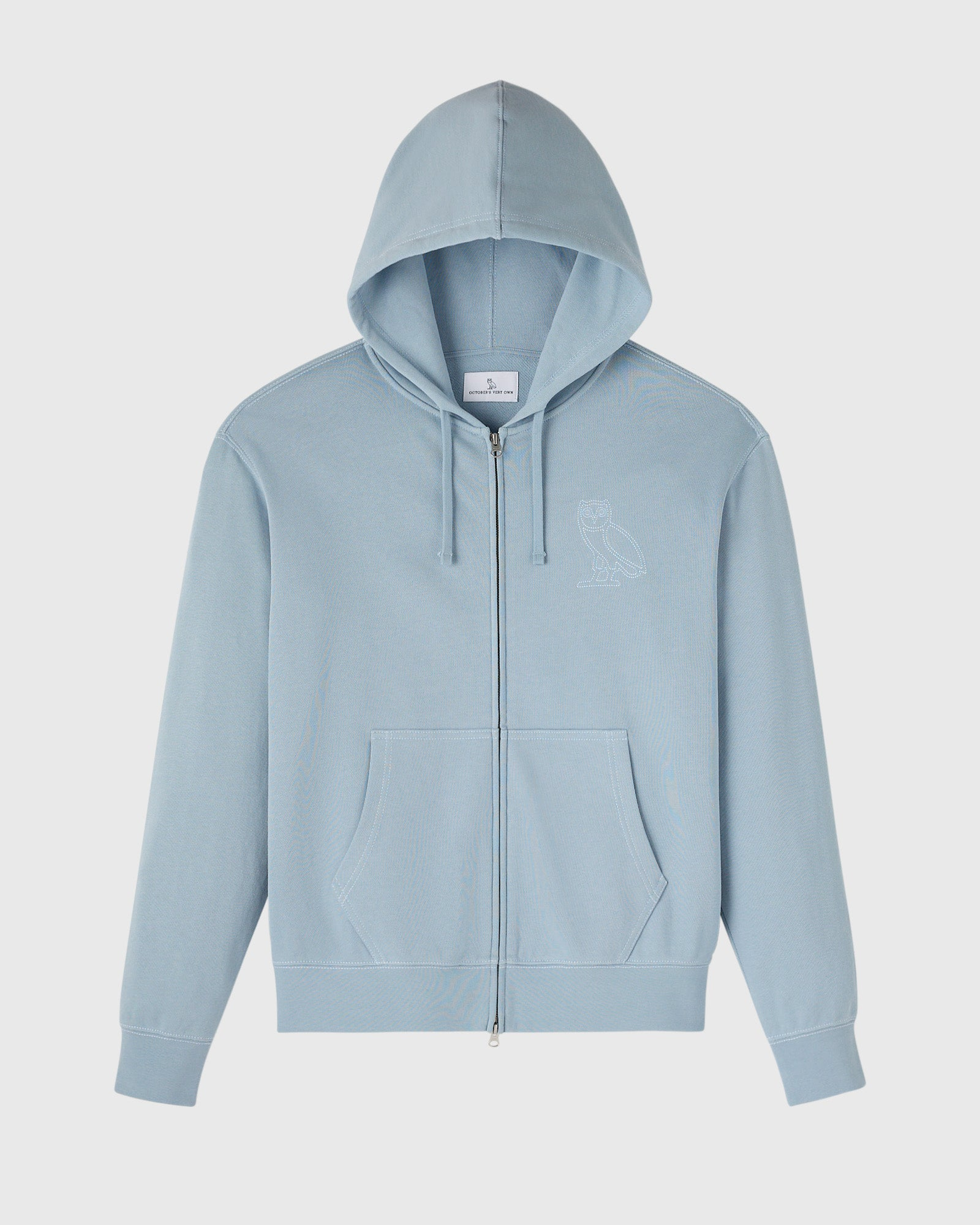 TONAL STITCH FULL-ZIP HOODIE