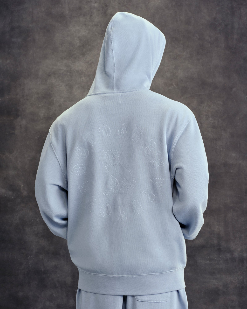 TONAL STITCH FULL-ZIP HOODIE