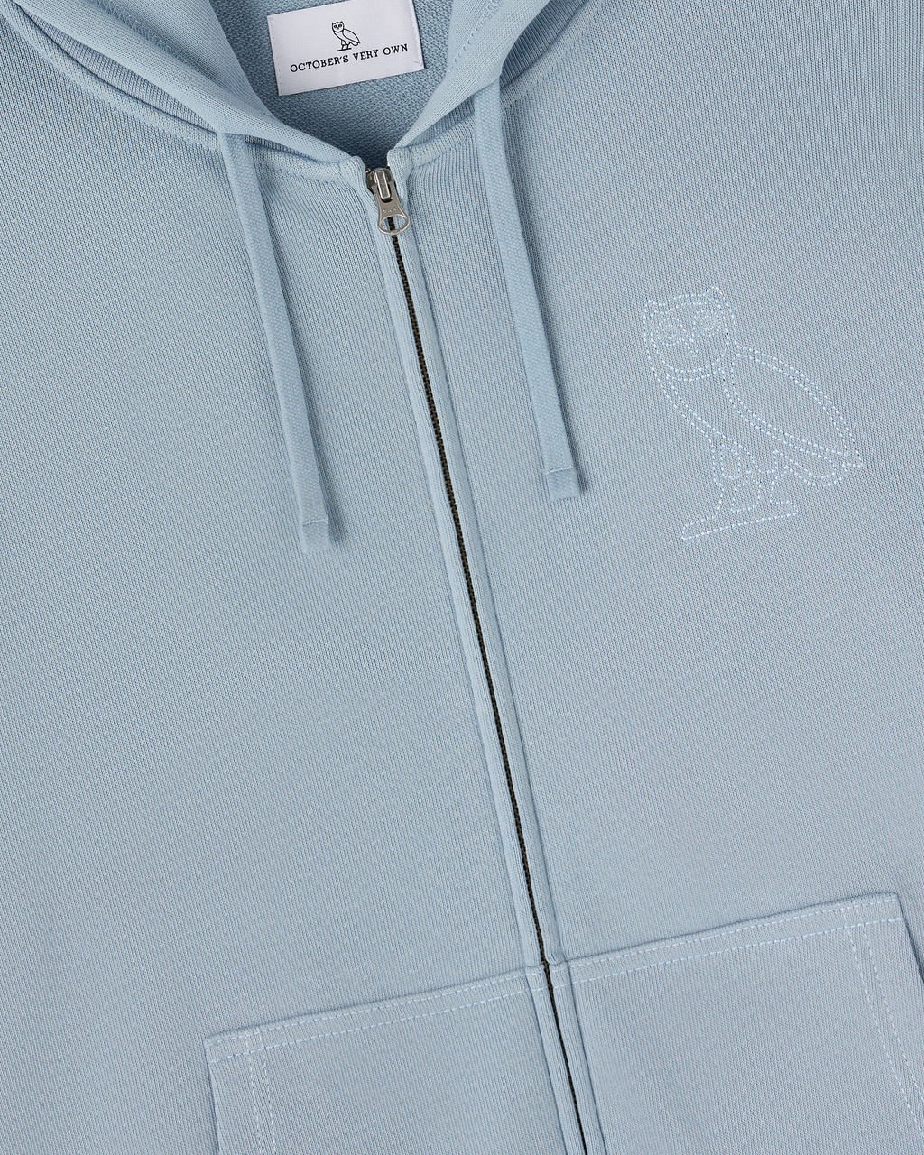TONAL STITCH FULL-ZIP HOODIE
