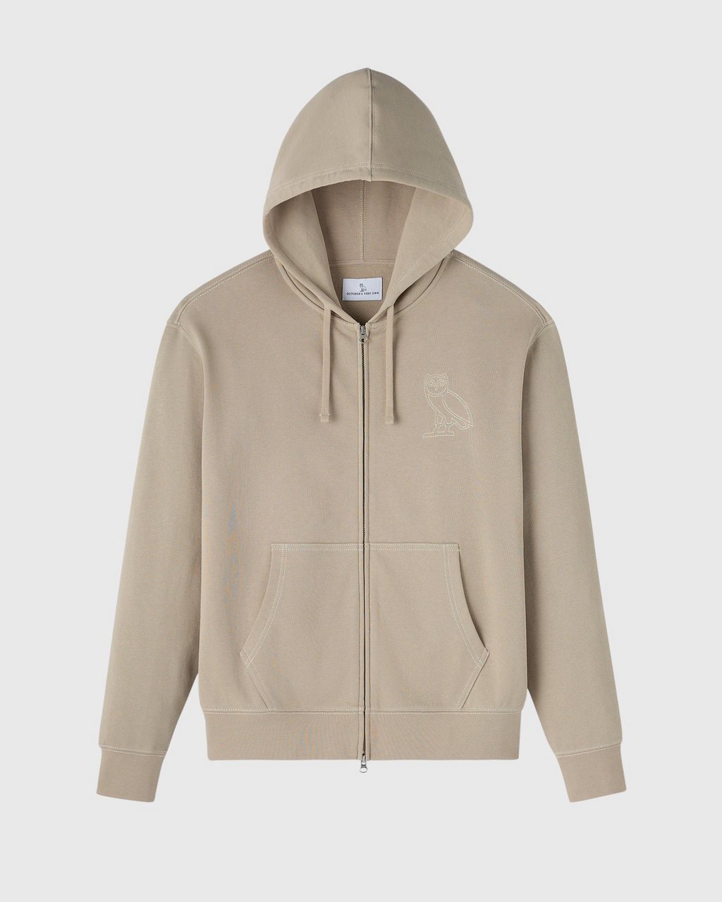 TONAL STITCH FULL-ZIP HOODIE