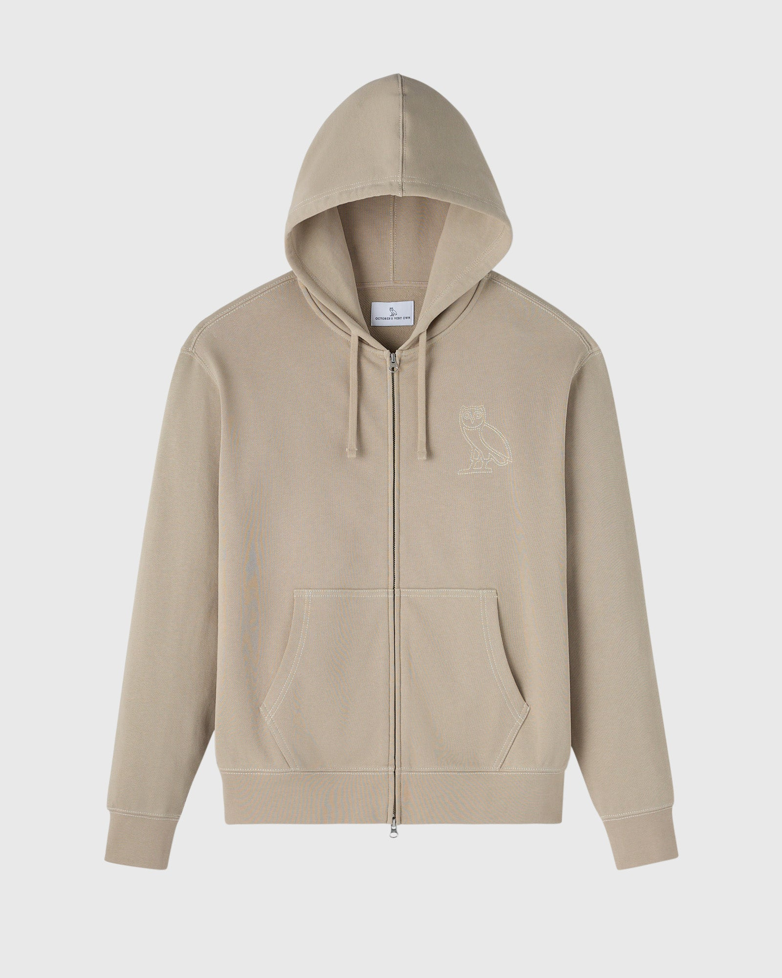 TONAL STITCH FULL-ZIP HOODIE