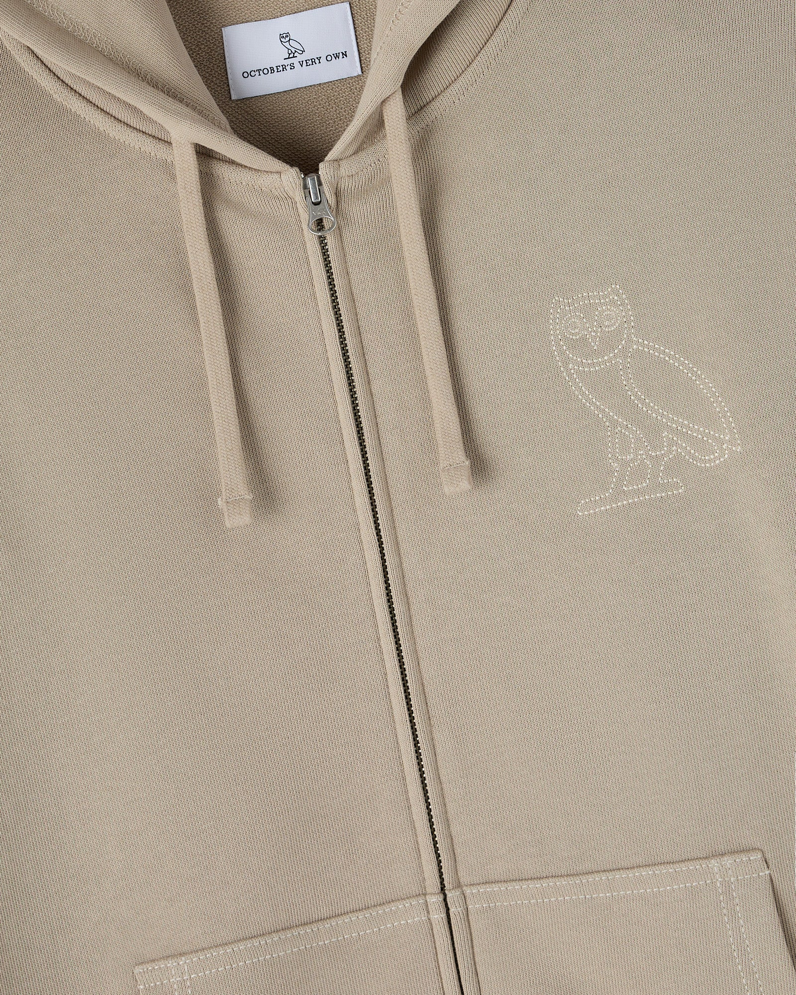 TONAL STITCH FULL-ZIP HOODIE